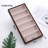 Linen/Velvet 6Grids Sunglasses Display Box Jewelry Display Packaging