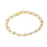 Interlok Plated Chain Bracelet Adjustable Classic Jewelry Gift