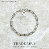 Link Chain Charm Bracelets 925 Sterling Silver Jewelry