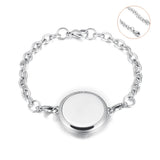 Essential Oil Diffuser Locket Bangle Bracelet