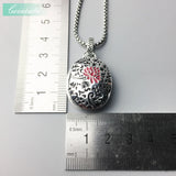 Link Chain Pendant Necklace Red Rose Flower Gift For Women