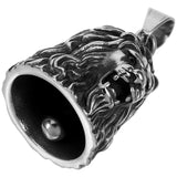 Lion Head Keychain Charm Riding Pendant Men Accessory Gift