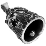 Lion Bell Lion Head Keychain Charm Riding Pendant Charm Men Accessory