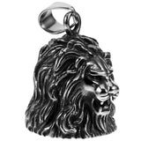 Lion Bell Lion Head Keychain Charm Riding Pendant Charm Men Accessory