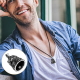 Lion Bell Lion Head Keychain Charm Riding Pendant Charm Men Accessory
