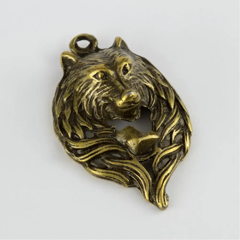 Antique Lion Figure for Home Decor