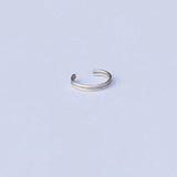 925 Silver/Gold Filled Lip Rings Punk Body Jewelry