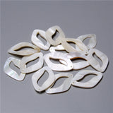 Oval Shell Pendant Mother of Pearl Beads DIY