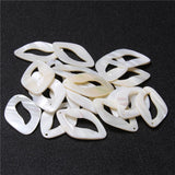 Oval Shell Pendant Mother of Pearl Beads DIY