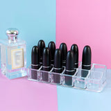 Acrylic Makeup Organizer Lipstick Holder Display Stand