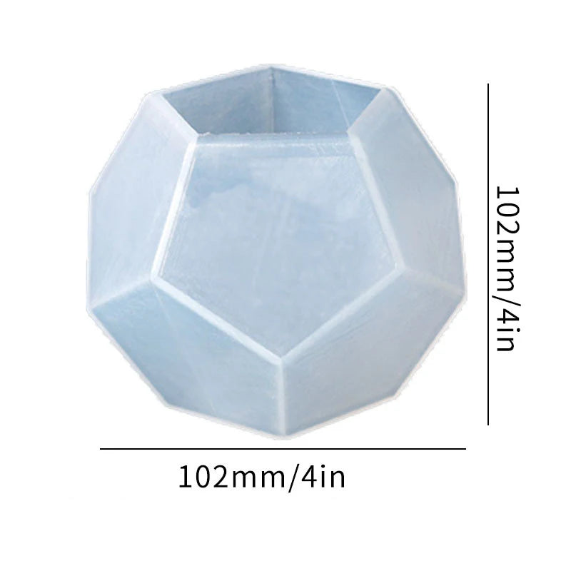 5-Sided Sphere Silicone Mold Micro-landscape Resin Mold