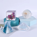 Diamond Pyramid Resin Mold for UV Epoxy DIY Home Office Decor