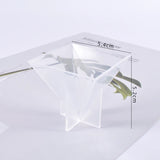 Diamond Pyramid Resin Mold for UV Epoxy DIY Home Office Decor