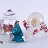 Diamond Pyramid Resin Mold for UV Epoxy DIY Home Office Decor