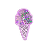 Ice Cream Cone Silicone Mold Woman Keychain Pendant DIY Crafts