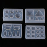 Geometric Triangle Mirror Craft Silicone Mold Resin for Jewelry Making DIY