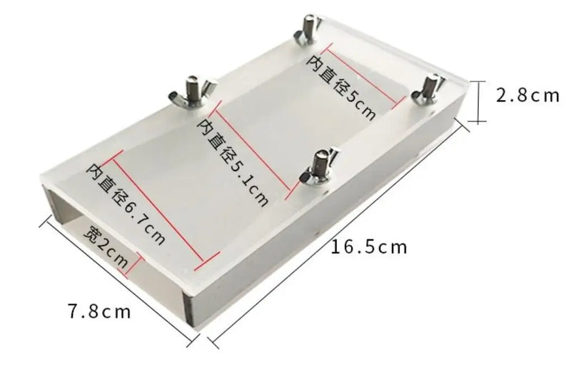 Liquid Silicone Jewelry Mold Frame Aluminum Frame Vulcanizer