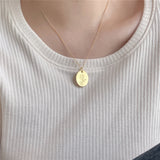 925 Silver Rose Flower Pendant Necklace Wedding Jewelry
