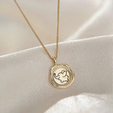 Sterling Silver Baby Elephant Pendant Necklace Sweet Female Jewelry