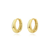 925 Silver Small Hoop Earrings for Women Light Jewelry