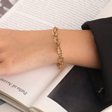 925 Silver Hip Hop Bracelet Unisex Jewelry
