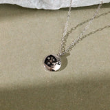 925 Silver Retro Boho Star Moon Pendant Necklace Women Vintage Jewelry