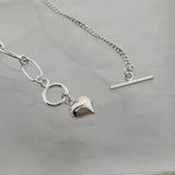 925 Silver Love Heart Charm Anklets Beach Jewelry