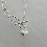 925 Silver Love Heart Charm Anklets Beach Jewelry