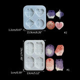 Mold Resin Casting Pendant Mold for Diy Crafts Home Decoration