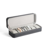 Litchi Grain Leather Watch Case Storage Box - Women's Watch Display Box