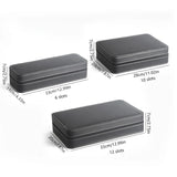 Litchi Grain Leather Watch Case Storage Box - Women's Watch Display Box