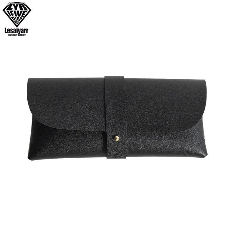 Simplicity PU Leather Glasses Box Folding Eyewear Case