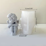 Angel Candle Silicone Mold for Desktop Decoration