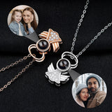 Angel Necklace Projection Pendant Jewelry Memorial