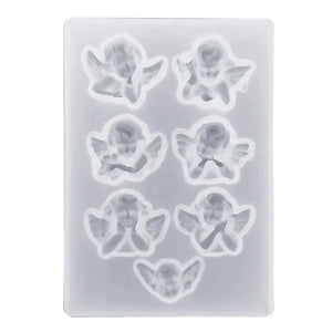 Angel Shape Silicone Mold DIY Clay UV Epoxy Resin Pendant Mould