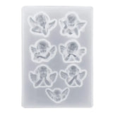 Angel Shape Silicone Mold DIY Clay UV Epoxy Resin Pendant Mould