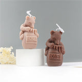 3D Candle Soap Mould DIY Candle Epoxy Mold Candles Aroma Wax Soap Molds