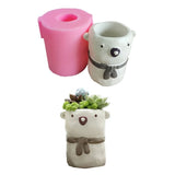 Succulent Flower Pot Epoxy Resin Mold Silicone Mould DIY Crafts