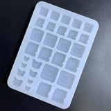 Silicone Quicksand Mold Epoxy Resin Casting Mold Pendant DIY Craft Y08E