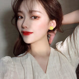 Daisy Earnail Tide Fresh Flower Earrings Women