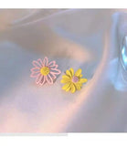 Daisy Earnail Tide Fresh Flower Earrings Women