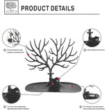 Deer Jewelry Display Stand Tray Tree Organizer Holder 25*15*22cm