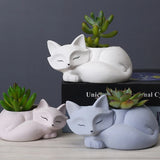 Gypsum Flower Pot Silicone Resin Mold Succulent Vase Cement Mold