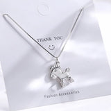 Little Horse Pendant S925 Sterling Silver Necklace for Women