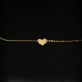 925 Silver Plated 14K Bright Minimal Bracelet