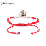 Buddhist Lucky Bell Bead Charm Bracelet Red Rope Budda Bracelet
