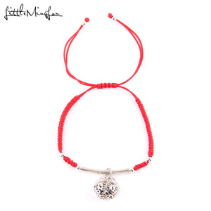 Buddhist Lucky Bell Bead Charm Bracelet Red Rope Budda Bracelet