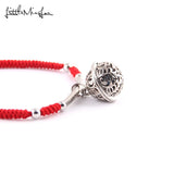 Buddhist Lucky Bell Bead Charm Bracelet Red Rope Budda Bracelet