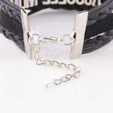 Infinity Love Dental Hygienist Bracelet Teeth Charm Leather Wrap