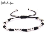 Copper Beads Macrame Bracelet for Men & Women